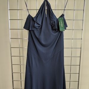 NWT Ralph Lauren Peephole Dress w Flounce